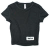 Women's Black Crop Top