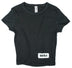 Women's Black Crop Top