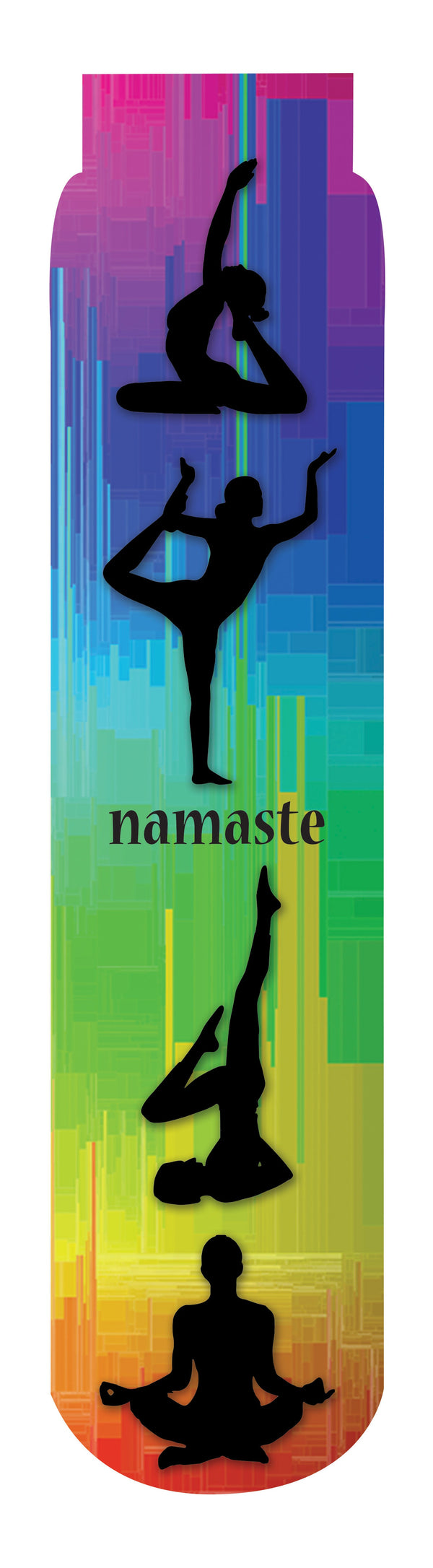 Namaste Crew Socks, Multi-color