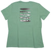 Women's Prism Green Crew