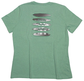 Buy womens-prism-green-crew All People &quot;Diversity Equity Inclusion&quot; Women&#39;s Ripped T-shirt