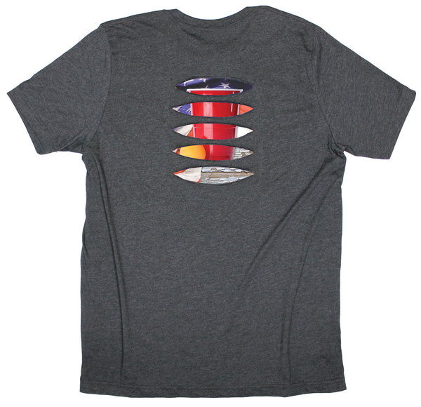 American Beer Pong Ripped T-shirt