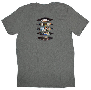 Buy deep-grey Artificial Intelligence Ripped T-shirt