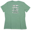 Women's Prism Green Crew