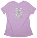 Daisies "Be a Nice Human Everyday" Women's Ripped T-shirt