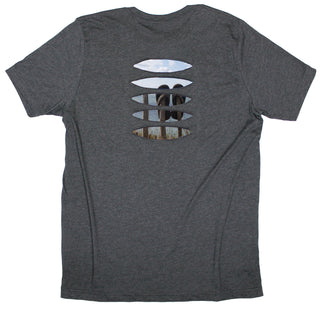 Buy dark-grey Bare Feet Ripped T-shirt