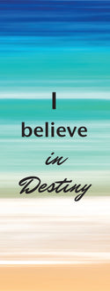 Beach "I Believe in Destiny" Women's Ripped T-shirt