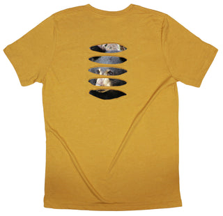 Buy mustard-crew Black Bear Ripped T-shirt