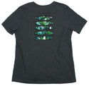 Cactus Floral Women's Ripped T-shirt