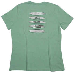 Buy womens-prism-green-crew Cairns, &quot;Peace Hope Love&quot; Women&#39;s Ripped T-shirt