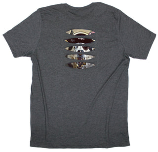 Buy dark-grey Dogbeard Ripped T-shirt