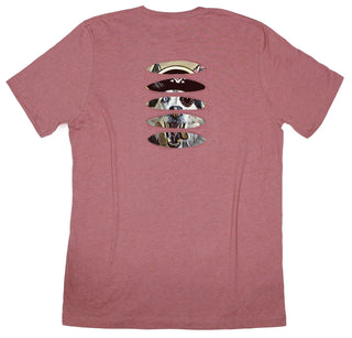 Buy mauve Dogbeard Ripped T-shirt