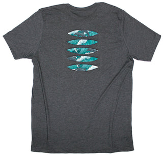 Buy dark-grey Dolphin Tsunami Ripped T-shirt