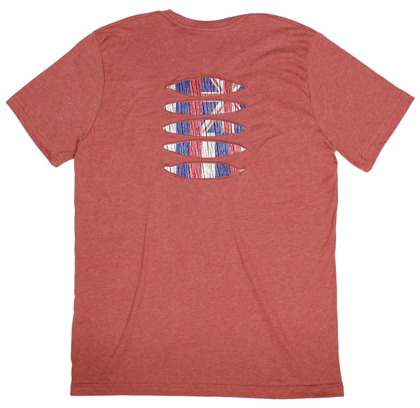 Hawaii Flag Ripped T-shirt