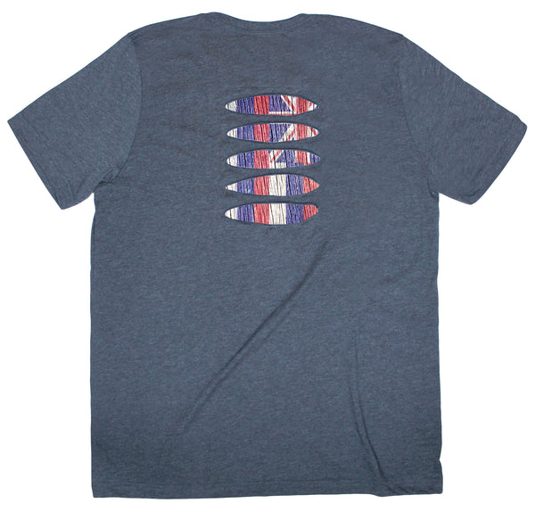 Hawaii Flag Ripped T-shirt