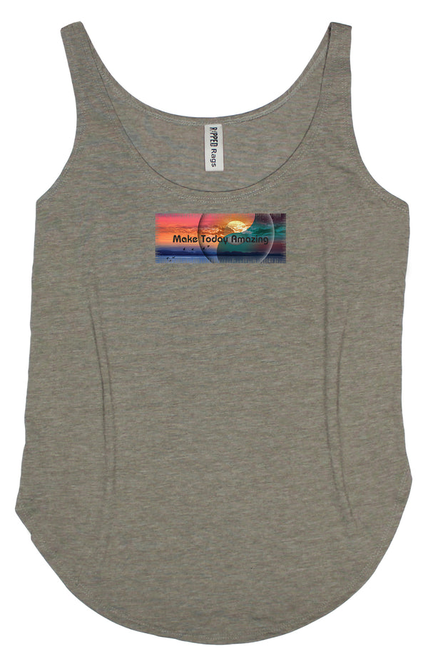 Infinite Worlds "Make Today Amazing" Women's Tank Top