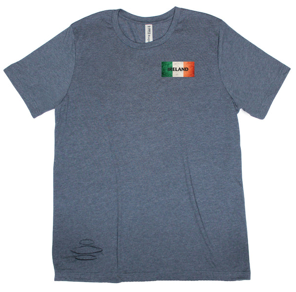 Ireland Flag Ripped T-shirt