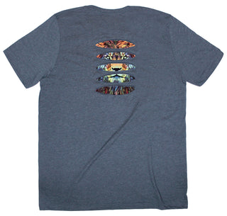 Buy navy Lone Lion Ripped T-shirt