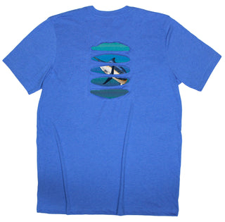 Buy royal Mighty Marlin Ripped T-shirt