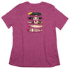 Women's Magenta Crew Neck