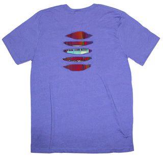 Buy lapis Psychedelic Bus Ripped T-shirt