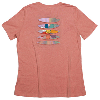 Buy womens-sunset-crew Psychedelic Daisy Women&#39;s Ripped T-shirt