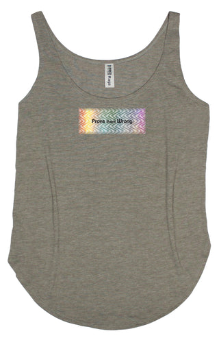 Buy womens-ash-tank Psychedelic Waves &quot;Prove them Wrong&quot; Women&#39;s Tank Top