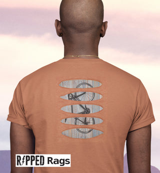 Road Bike Ripped T-shirt