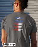 Texas Flag Ripped T-shirt