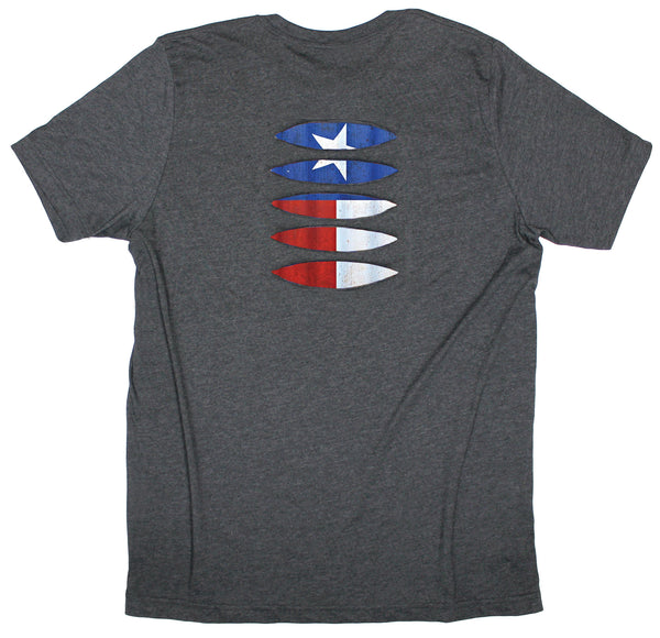 Texas Flag Ripped T-shirt