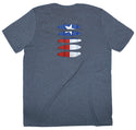 Texas Flag Ripped T-shirt