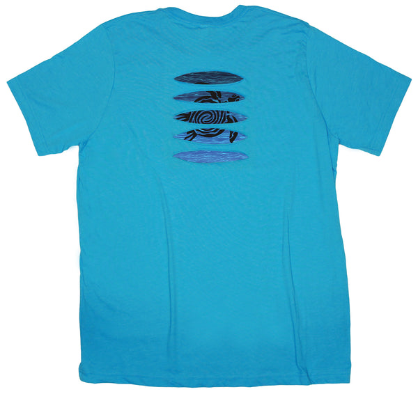 Tribal Turtle Ripped T-shirt