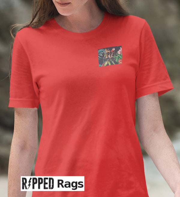 Tropical Jungle Women's Ripped T-shirt