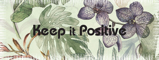 Ripped Rags Vintage Botanical "Keep it Positive" Women's Tank Top