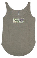 Ripped Rags Vintage Botanical "Keep it Positive" Women's Tank Top