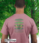 Weed Happy Ripped T-shirt